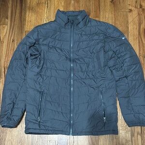 Men's Gray Puffer Jacket